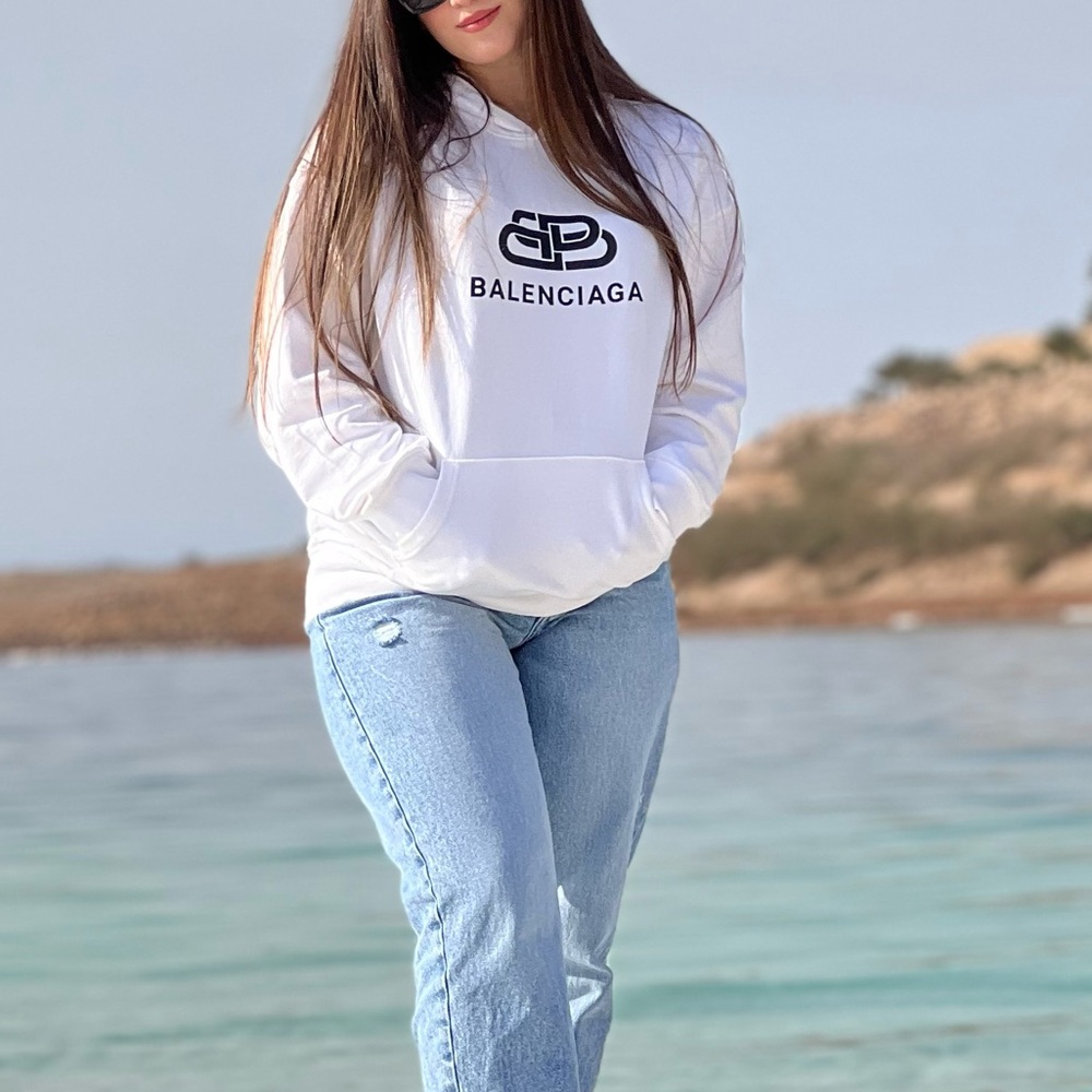 Balenciaga BB Fleece Hoodie